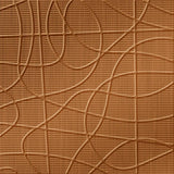 Brushed Copper | Random Lines | Sample | Triangle-Products.com