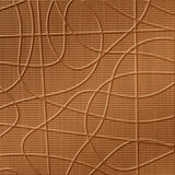 Brushed Copper | Random Lines | Wall Panel | Triangle-Products.com