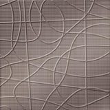 Brushed Nickel | Random Lines | Sample | Triangle-Products.com