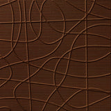 Linen Chocolate | Random Lines | Sample | Triangle-Products.com