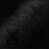 Gloss Black | Regalia | Glue Up Ceiling Tile | Triangle-Products.com