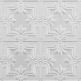 Gloss White (Paintable) | Regalia | Glue Up Ceiling Tile | Triangle-Products.com