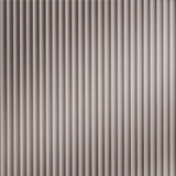 Brushed Nickel | Rib 2 | Wall Panel | Triangle-Products.com