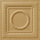 Argent Gold | Rosette | Glue Up Ceiling Tile | Triangle-Products.com