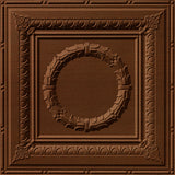 Linen Chocolate | Rosette | Lay In Ceiling Tile | Triangle-Products.com