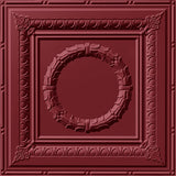 Merlot | Rosette | Glue Up Ceiling Tile | Triangle-Products.com