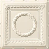 Winter White | Rosette | Glue Up Ceiling Tile | Triangle-Products.com