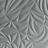 Brushed Aluminum | Sculpted Petals | Wall Panel | Triangle-Products.com