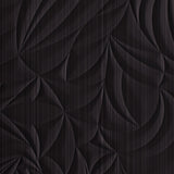 Brushed Onyx | Sculpted Petals | Wall Panel | Triangle-Products.com