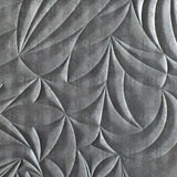 Crosshatch Silver | Sculpted Petals | Wall Panel | Triangle-Products.com