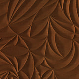 Linen Chocolate | Sculpted Petals | Wall Panel | Triangle-Products.com