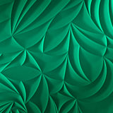 Mirror Green | Sculpted Petals | Wall Panel | Triangle-Products.com