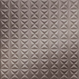 Brushed Nickel | Star | Tegular Lay In Ceiling Tile | Triangle-Products.com