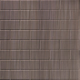 Bronze Strata | Subway Tile | Wall Panel | Triangle-Products.com