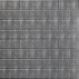 Crosshatch Silver | Subway Tile | Wall Panel | Triangle-Products.com