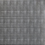 Crosshatch Silver | Subway Tile | Wall Panel | Triangle-Products.com