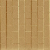 Argent Gold | Subway Tile Vertical | Wall Panel | Triangle-Products.com