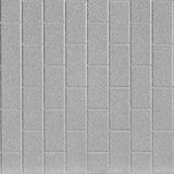 Argent Silver | Subway Tile Vertical | Wall Panel | Triangle-Products.com