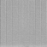 Argent Silver | Subway Tile Vertical | Wall Panel | Triangle-Products.com