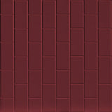 Merlot | Subway Tile Vertical | Wall Panel | Triangle-Products.com