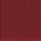 Merlot | Subway Tile Vertical | Wall Panel | Triangle-Products.com