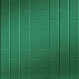 Mirror Green | Subway Tile Vertical | Wall Panel | Triangle-Products.com